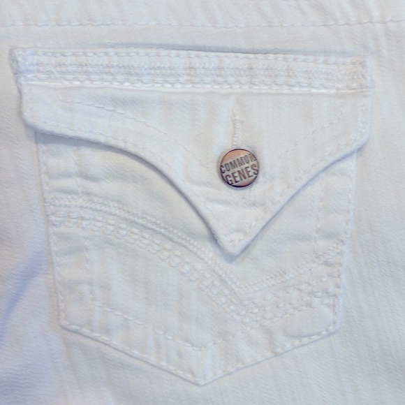 Common Genes White Capris - Picture 5 of 9